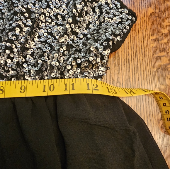 Pinky Black and Silver Sequin Dress - Picture 8 of 10